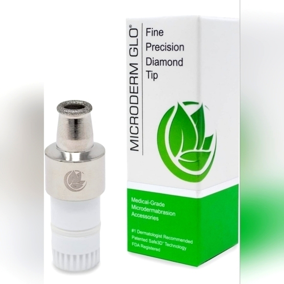 NWT, Microderm GLO, Fine / Precision Diamond Tip, Medical-Grade Mircoderm - Picture 1 of 10